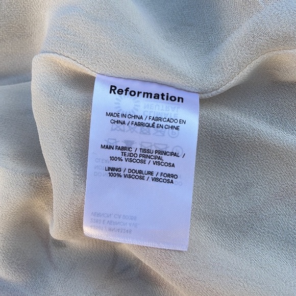 NWT Reformation Twilight Floral Midi Dress in Bella - Picture 4 of 12